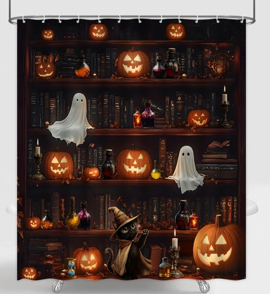 Halloween Bookshelf