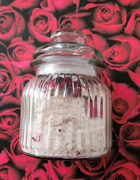 Natural Rose Salt Soak