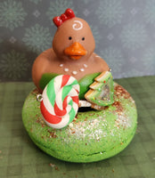 Gingerbread Ducky Donut