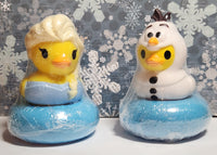 Snow Queen Bubble Bath Bomb Donut